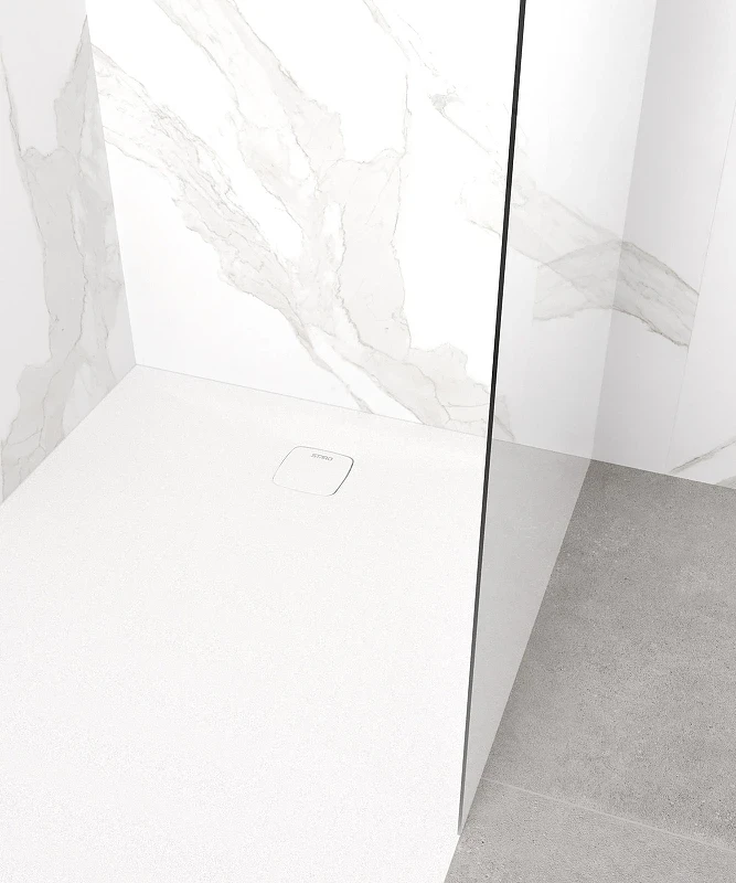 Душевой поддон из искусственного камня Starohome Cosmo 120х80 24631502 White Matt