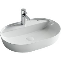 Раковина Ceramicanova Modo 61 CN2004 Белая фаянс накладная