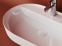 Раковина Ceramicanova Modo 61 CN2004 Белая фаянс накладная