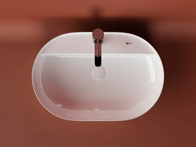 Раковина Ceramicanova Modo 61 CN2004 Белая фаянс накладная
