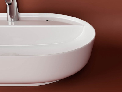 Раковина Ceramicanova Modo 61 CN2004 Белая фаянс накладная