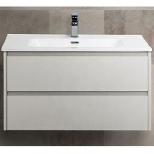 Тумба под раковину BelBagno Kraft 90 KRAFT-900-2C-SO-BO подвесная Bianco Opaco МДФ / ЛДСП