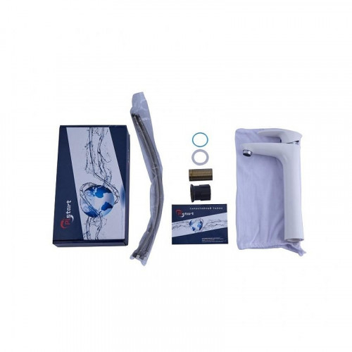 Смеситель для раковины Plstart PL3005-8 цвет Белый