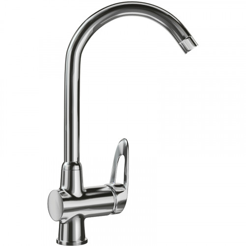 Смеситель для кухни Ulgran Classic U-006 Хром латунь