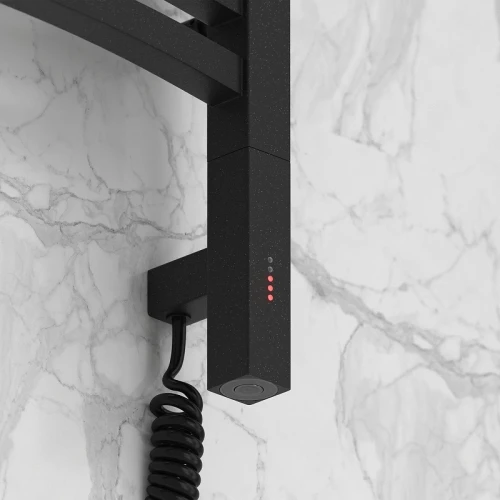 Электрический полотенцесушитель Сунержа Аркус 3.0 80x63 15-5705-8060 цвет Тёмный титан муар