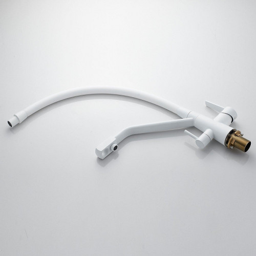 Смеситель для кухни Shevanik S968C цвет Белый