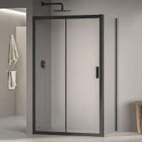 Душевой уголок RGW Passage 170x70 35087677-14 профиль цвет Черный стекло прозрачное