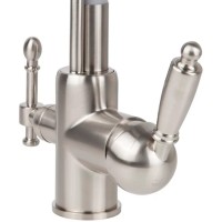 Смеситель для кухни Viko V-5618 Серебро Серый латунь