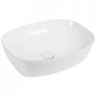 Раковина-чаша Ceramicanova Element 50 CN5005 Белая фаянс накладная