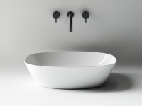 Раковина-чаша Ceramicanova Element 50 CN5005 Белая фаянс накладная