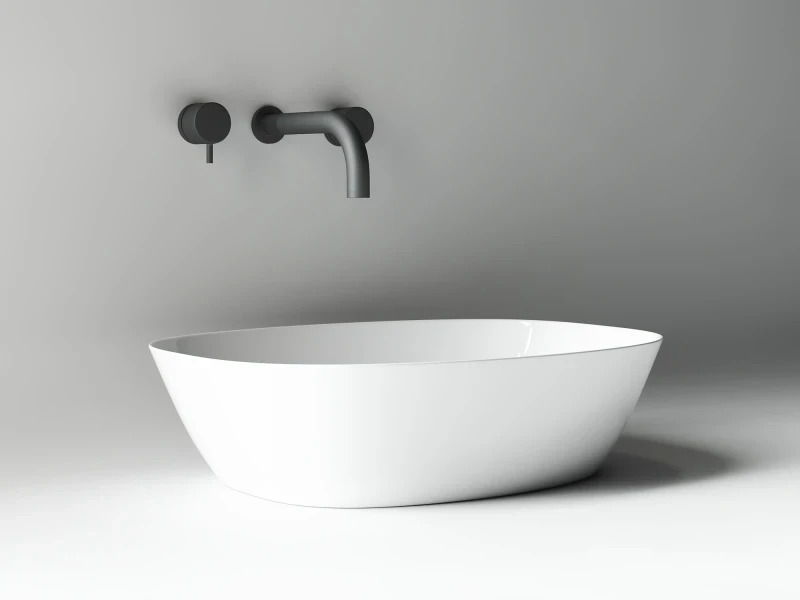 Раковина-чаша Ceramicanova Element 50 CN5005 Белая фаянс накладная