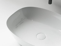 Раковина-чаша Ceramicanova Element 50 CN5005 Белая фаянс накладная