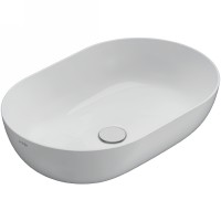 Раковина-чаша Globo T-Edge 60 B6O60.BI Белая фарфор накладная