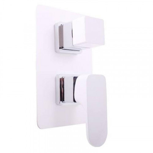 Смеситель для душа Rav Slezak Yukon YU186KCB цвет Хром Белый