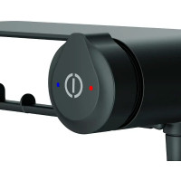Гигиенический душ со смесителем AM.PM X-Joy TouchReel F0H85A822 Черный матовый латунь встраиваемый