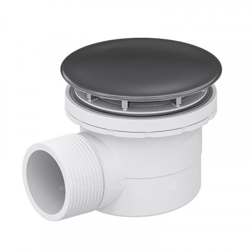 Сифон для душевого поддона RGW Velplex QYD-06 18241106-02 Графит