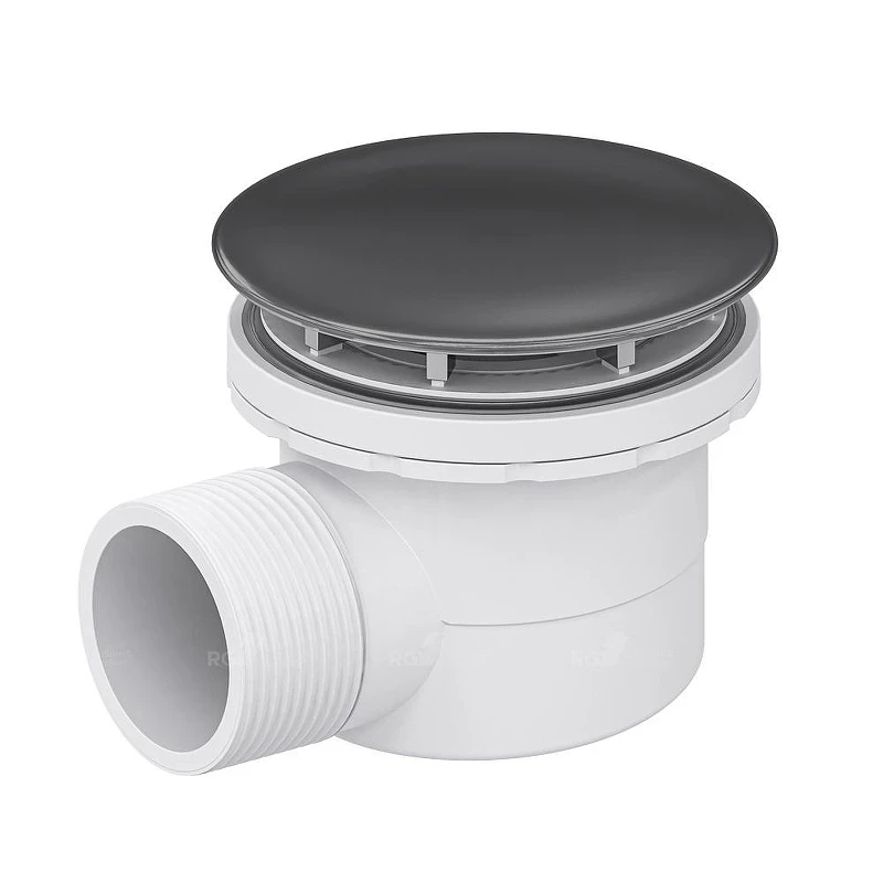 Сифон для душевого поддона RGW Velplex QYD-06 18241106-02 Графит