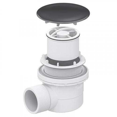 Сифон для душевого поддона RGW Velplex QYD-06 18241106-02 Графит
