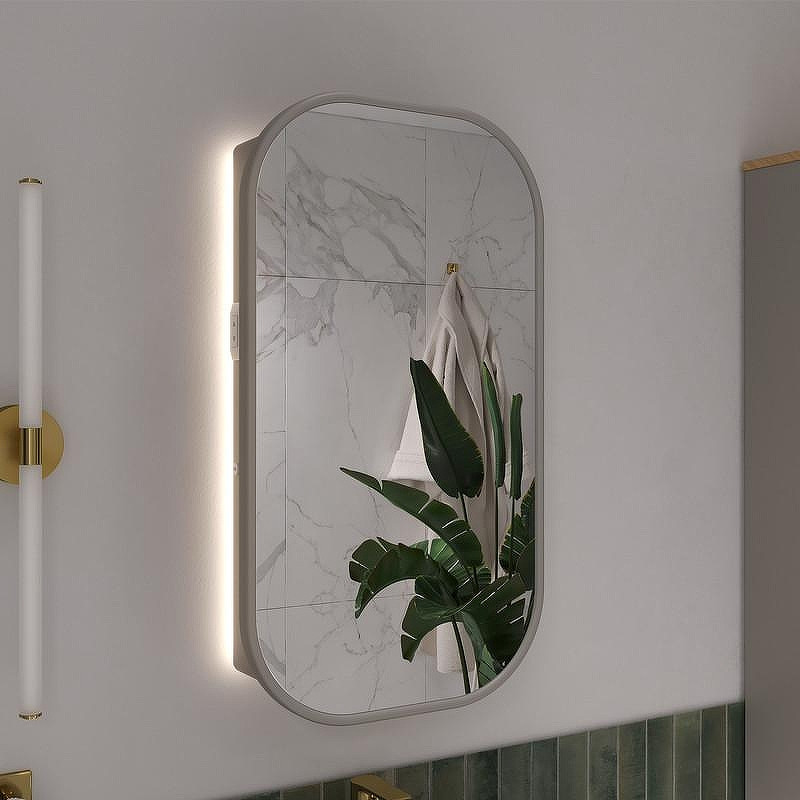 Зеркальный шкаф Equil Desert 45 szDSRT.LED45.R/L-25 с подсветкой цвет Амарок