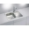 Кухонная мойка Alveus Line 60 NAT-90 615x500 1065681 цвет Натуральная сталь
