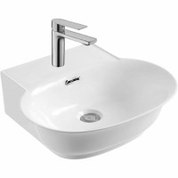Раковина Aquatek Классик 41 AQ5040-00 Белая фарфор подвесная
