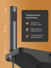 Душевая система DIWO Смоленск DW-SM75G цвет Серый