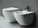 Комплект унитаза с инсталляцией Ceramicanova Metropol CN4002_1001B_1000 с сиденьем Микролифт и Черной матовой клавишей смыва фарфор подвесной