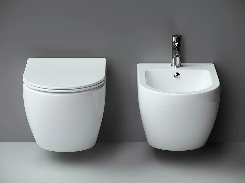Комплект унитаза с инсталляцией Ceramicanova Metropol CN4002_1001B_1000 с сиденьем Микролифт и Черной матовой клавишей смыва фарфор подвесной