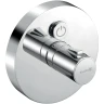 Смеситель для душа Kludi Push 388020538 с термостатом Хром встраиваемый