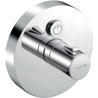 Смеситель для душа Kludi Push 388020538 с термостатом Хром встраиваемый