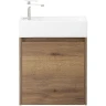 Тумба под раковину BelBagno Kraft Mini 50 L KRAFT MINI-500/260-1A-SO-RT-L подвесная Rovere Tabacco МДФ / ЛДСП
