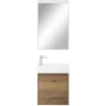 Тумба под раковину BelBagno Kraft Mini 50 L KRAFT MINI-500/260-1A-SO-RT-L подвесная Rovere Tabacco МДФ / ЛДСП