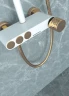 Смеситель для ванны Boheme Stick 123-CRCR.2 Хром латунь на стену