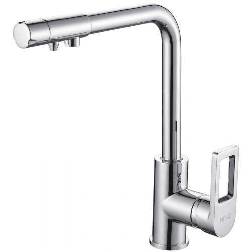 Смеситель для кухни D-Lin D159308 Хром латунь