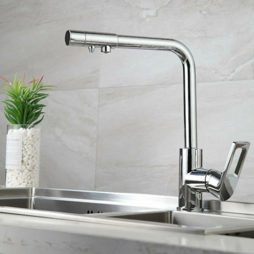 Смеситель для кухни D-Lin D159308 Хром латунь