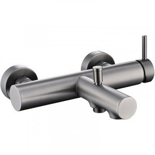 Смеситель для ванны Caprigo Don 53-011-GUN Вороненая сталь латунь на стену