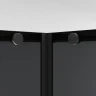 Душевой уголок Niagara Nova 80х80 NG-2822-34BLACK профиль Черный матовый стекло тонированное