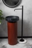 Раковина-чаша Boheme Corian 40 801-NM Nero Marquina искусственный камень (литьевой мрамор) накладная