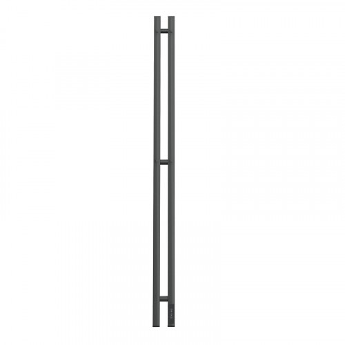 Электрический полотенцесушитель APEXTERMO Sirius 1100x80 SR10111GF с крючками цвет Графит металлик