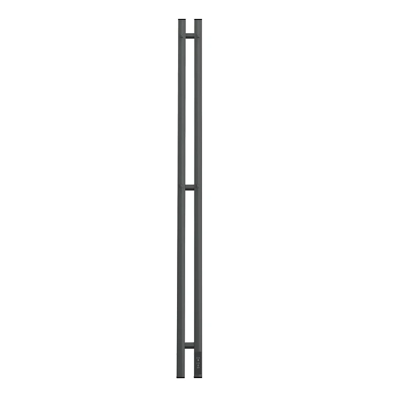 Электрический полотенцесушитель APEXTERMO Sirius 1100x80 SR10111GF с крючками цвет Графит металлик