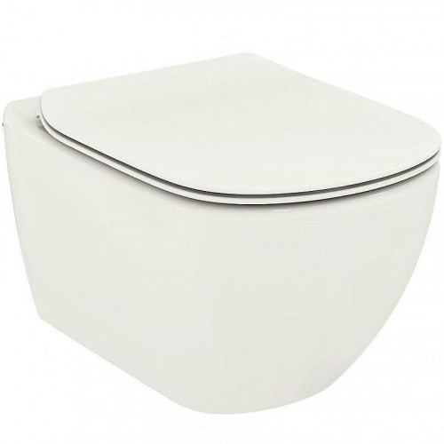 Комплект унитаза с инсталляцией Ideal Standard Tesi Aqua Blade T3868V1/121AC с сиденьем Микролифт и Белой клавишей смыва