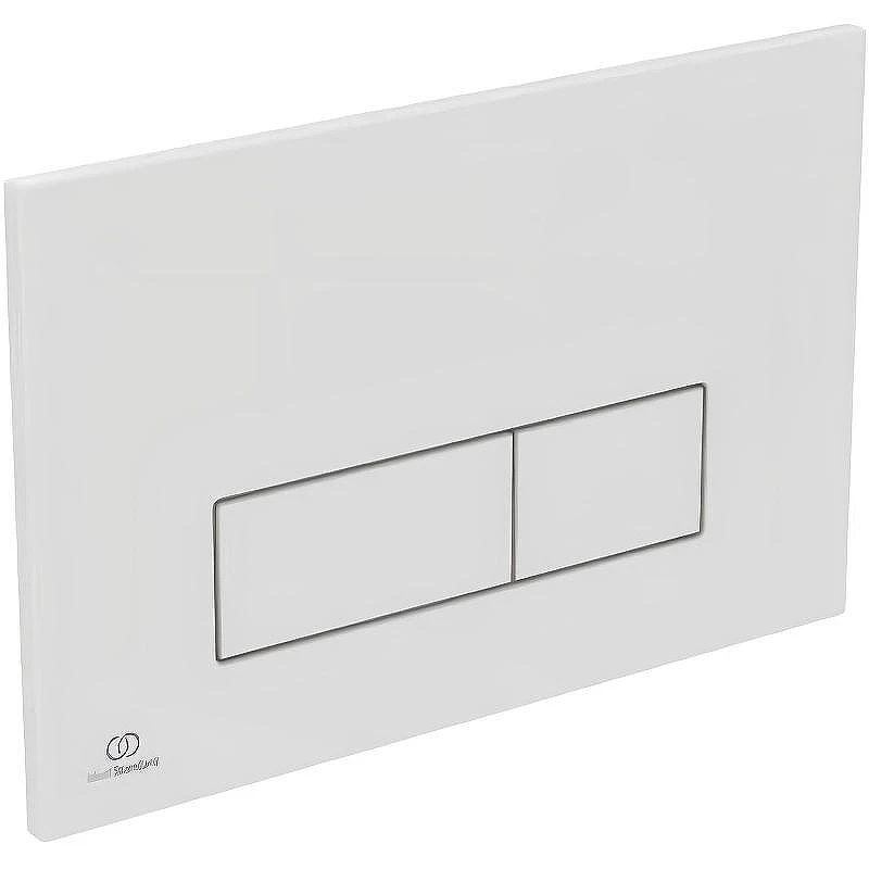 Комплект унитаза с инсталляцией Ideal Standard Tesi Aqua Blade T3868V1/121AC с сиденьем Микролифт и Белой клавишей смыва