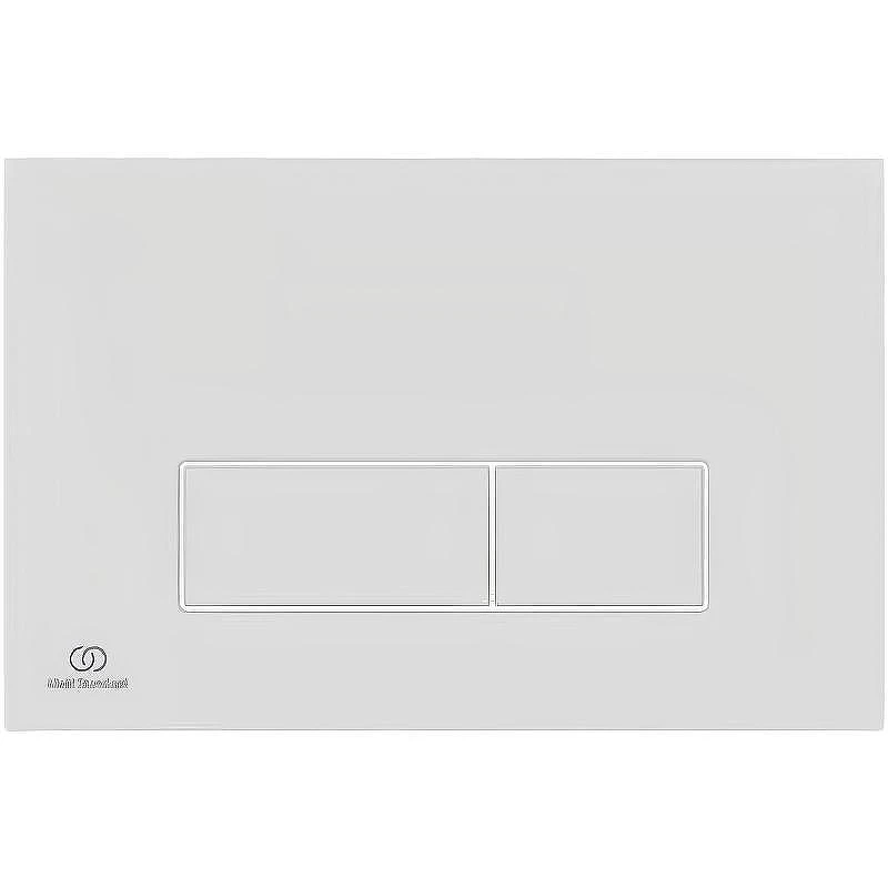 Комплект унитаза с инсталляцией Ideal Standard Tesi Aqua Blade T3868V1/121AC с сиденьем Микролифт и Белой клавишей смыва