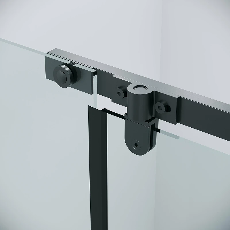 Душевой уголок Grossman Pragma 110х90 120.K33.03.1190.21.00 профиль Черный матовый стекло прозрачное