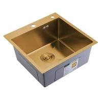Кухонная мойка Splenka 50 S701.5050.03 цвет Золотой сатин