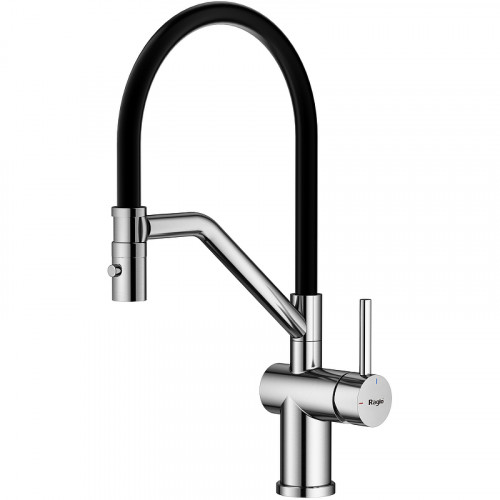 Смеситель для кухни Raglo R86.41.05 Сатин Черный латунь