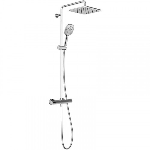 Душевая система Jacob Delafon Atom E36125-CP с термостатом Хром латунь на стену