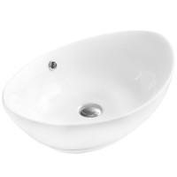 Раковина-чаша BelBagno 60 BB1087 Белая фаянс накладная