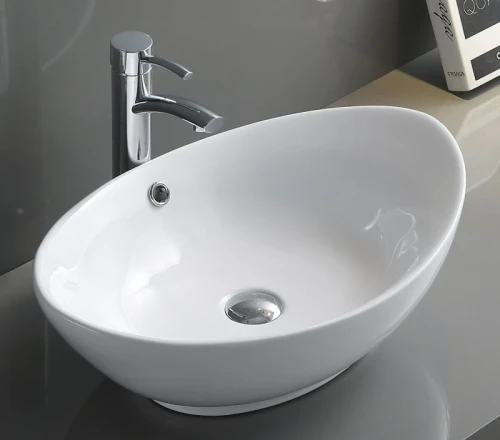 Раковина-чаша BelBagno 60 BB1087 Белая фаянс накладная