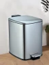 Ведро для мусора WeltWasser Berg MT 6L 10000013396 Сталь матовая